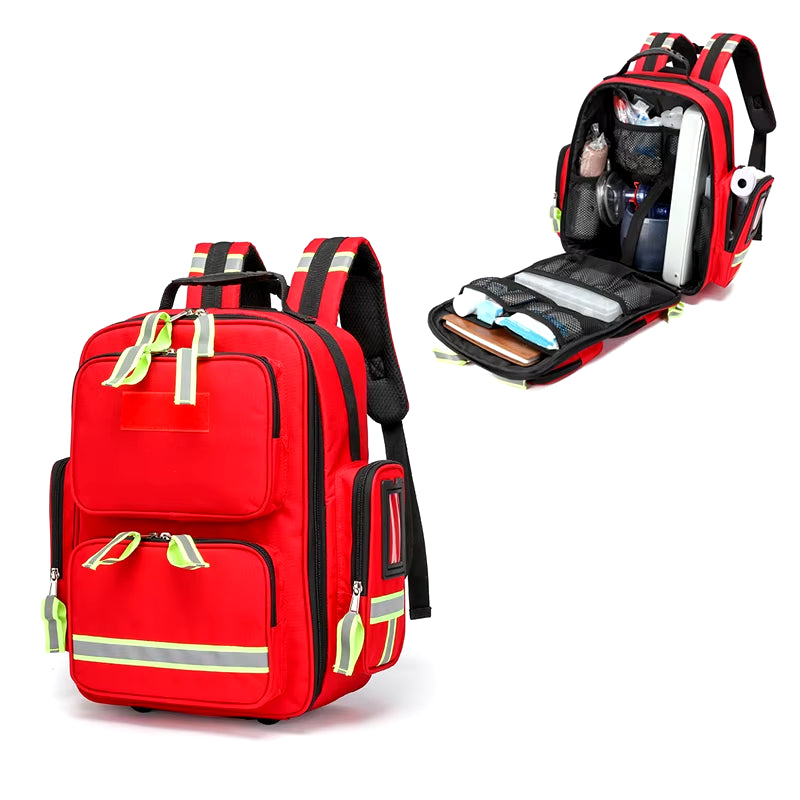 First Aid Kits Emergency Rescue Backpacks Large Capacity Sorted Storage Outdoor Camping Survival Kits Medical Kits